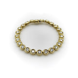14K Gold Vintage Diamond Bracelet with 3.5 Carats of Diamonds Bracelet Kirsten's Corner