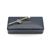Tiffany & Co. Edwardian 16K Gold Scarf Pin/ Brooch with Aquamarine and Pearl jewelry Tiffany & Co.