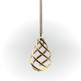 Paloma Picasso for Tiffany & Co. 18K Gold Venezia Spiral Pendant Necklace Kirsten's Corner