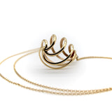 Paloma Picasso for Tiffany & Co. 18K Gold Venezia Spiral Pendant Necklace Kirsten's Corner