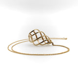 Paloma Picasso for Tiffany & Co. 18K Gold Venezia Spiral Pendant Necklace Kirsten's Corner