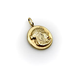 14K Gold Egyptian Revival Nekhbet Charm pendant, Charm Kirsten's Corner