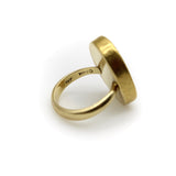 18K and 22K Gold Carnelian Intaglio Heron Ring from Metropolitan Museum of Art RING Kirsten's Corner