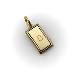 14K Gold Mechanical Enamel Happy Birthday Charm Kirsten's Corner