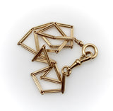 14K Gold Edwardian Austro-Hungarian Watch Chain jewelry Kirsten's Corner