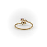 Victorian 14K Gold Opal 3-Leaf Clover Ring ring Kirsten's Corner