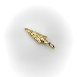 14K Gold Signature Elongated Arrowhead Charm pendant, Charm Kirsten's Corner