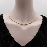 Vintage 14K Gold Squared Wheat Chain Chain Kirsten's Corner