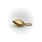 Vintage 14K Gold Puffy Heart Pendant / Charm Pendant, Charm Kirsten's Corner