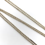 Vintage Sterling Silver Brother Wolf 34” Chain Chain Kirsten's Corner