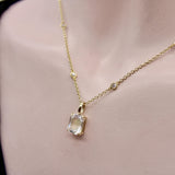 Signature 14K Gold Rainbow Moonstone Pendant Pendant, Charm Kirsten's Corner
