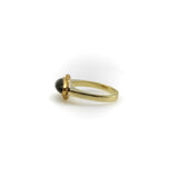 Gold Rush Era 22K and 14K Gold Nugget and Moss Agate Ring RING Kirsten's Corner
