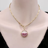 14K Gold Victorian Ruby-Filled Shaker Locket Kirsten's Corner