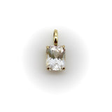 Signature 14K Gold Rainbow Moonstone Pendant