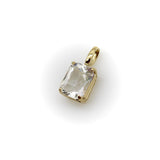 Signature 14K Gold Rainbow Moonstone Pendant