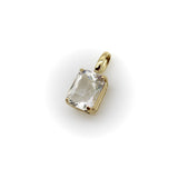 Signature 14K Gold Rainbow Moonstone Pendant Pendant, Charm Kirsten's Corner