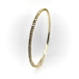 14K Gold Flexible Diamond Bangle jewelry Kirsten's Corner