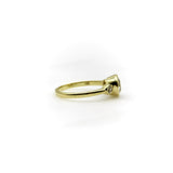 18K Gold Old European Cut Diamond Trilogy Engagement Ring RING Kirsten's Corner