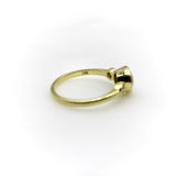 18K Gold Old European Cut Diamond Trilogy Engagement Ring RING Kirsten's Corner