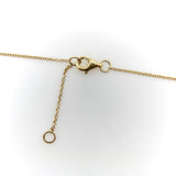 18K Gold and Diamond Infinity Necklace jewelry Kirsten's Corner