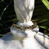 Retro 14K Gold Tiffany & Co. Small Tank Line Bracelet Bracelet Kirsten's Corner