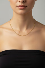 Vintage 18K Gold 18” Fancy Link Chain Chain Kirsten's Corner