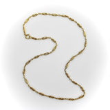 Vintage 18K Gold 18” Fancy Link Chain Chain Kirsten's Corner