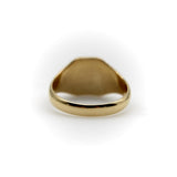 18K Gold Art Deco Signet Ring with Intaglio of Swallows jewelry Kirsten's Corner