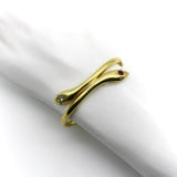 18K Gold Victorian Snake Bracelet with Rubies and Diamonds Bracelet Kirsten's Corner