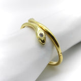 18K Gold Victorian Snake Bracelet with Rubies and Diamonds Bracelet Kirsten's Corner