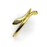 18K Gold Victorian Snake Bracelet with Rubies and Diamonds Bracelet Kirsten's Corner