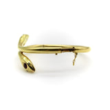 18K Gold Victorian Snake Bracelet with Rubies and Diamonds Bracelet Kirsten's Corner
