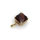 Signature 14K Gold Mounted Fancy Cut Tanzanian Garnet Pendant Pendant, Charm Kirsten's Corner