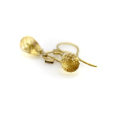Signature 20K and 14K Gold Diamond and Citrine Briolette Earrings Earrings Kirsten's Corner