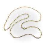 Victorian 14K Gold 28.5” Paperclip Link Variation Chain Chain Kirsten's Corner