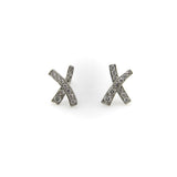 Vintage Paloma Picasso for Tiffany & Co. Platinum and Diamond Kiss Earrings jewelry Paloma Picasso for Tiffany & Co.