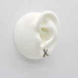 Vintage Paloma Picasso for Tiffany & Co. Platinum and Diamond Kiss Earrings jewelry Paloma Picasso for Tiffany & Co.