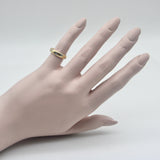 Tiffany & Co. Diamond Etoile Band in 18K Gold and Platinum Ring Kirsten's Corner