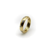 Tiffany & Co. Diamond Etoile Band in 18K Gold and Platinum Ring Kirsten's Corner