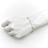 Vintage 14K Gold and Cultured Pearl Bracelet