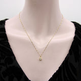 Vintage Twisted Baby Curb Link Chain in 14K Gold Chain Kirsten's Corner