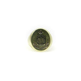 Victorian 14K Gold Signet Ring with “Spiritus Gladius” Motto Ring Kirsten's Corner