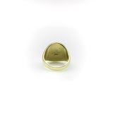 Victorian 14K Gold Signet Ring with “Spiritus Gladius” Motto Ring Kirsten's Corner