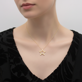 Vintage 18K Gold Roberto Coin Star Pendant