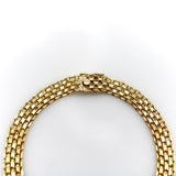 Vintage Woven 18K Gold Italian Bismark Bracelet Bracelet Kirsten's Corner