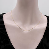 Vintage 14K Gold 18.5” Box Chain