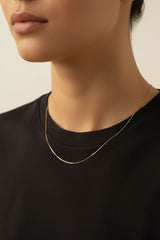 Vintage 14K Gold 18.5” Box Chain Chain Kirsten's Corner
