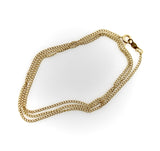 Vintage 14K Gold 18” Baby Curb Link Chain