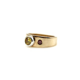 14K Gold Fancy Yellow and Pink Diamond Ring Ring Kirsten's Corner