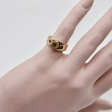 14K Gold Fancy Yellow and Pink Diamond Ring Ring Kirsten's Corner